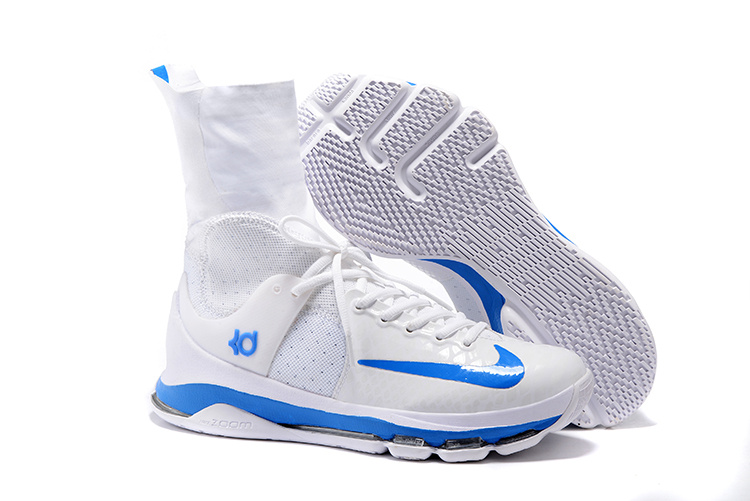 Nike KD 8 Off Season White Blue Shoes